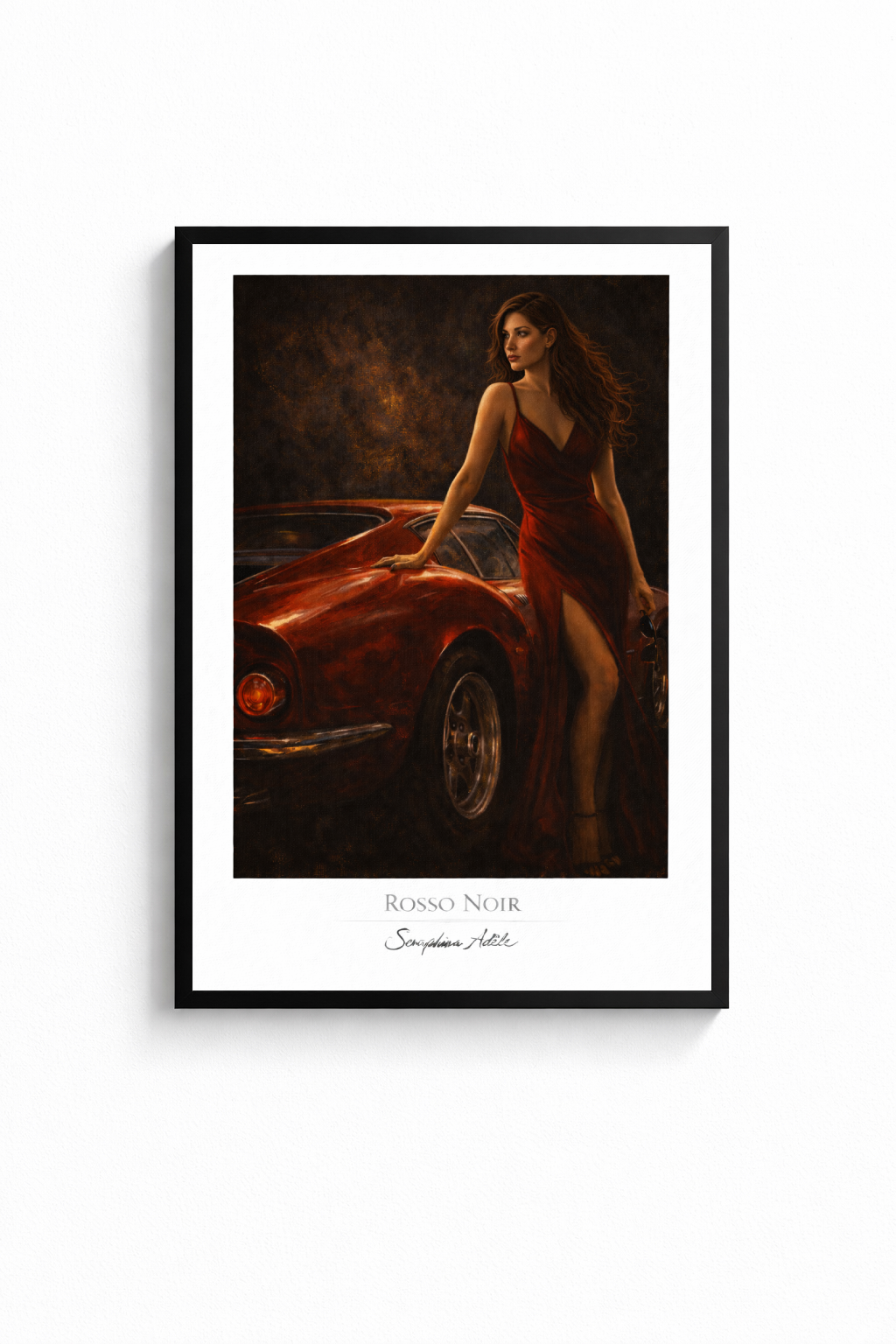 "ROSSO NOIR" POSTER