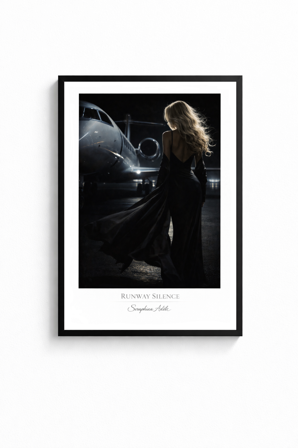 "RUNWAY SILENCE" POSTER
