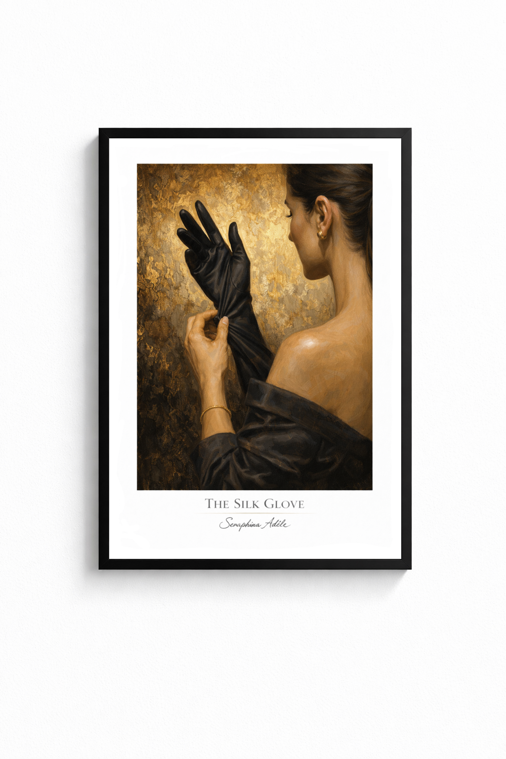 "THE SILK GLOVE" POSTER