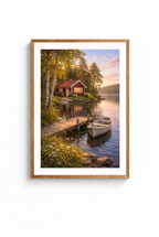"SJÖIDYLL" POSTER