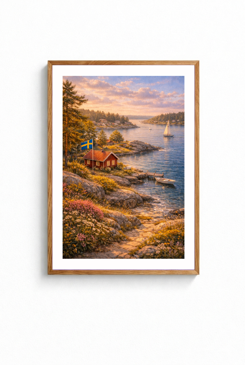 "SKÄRGÅRDSDRÖM" POSTER