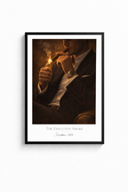 "THE EXECUTIVE SMOKE" POSTER