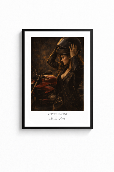 "VELVET ENGINE" POSTER