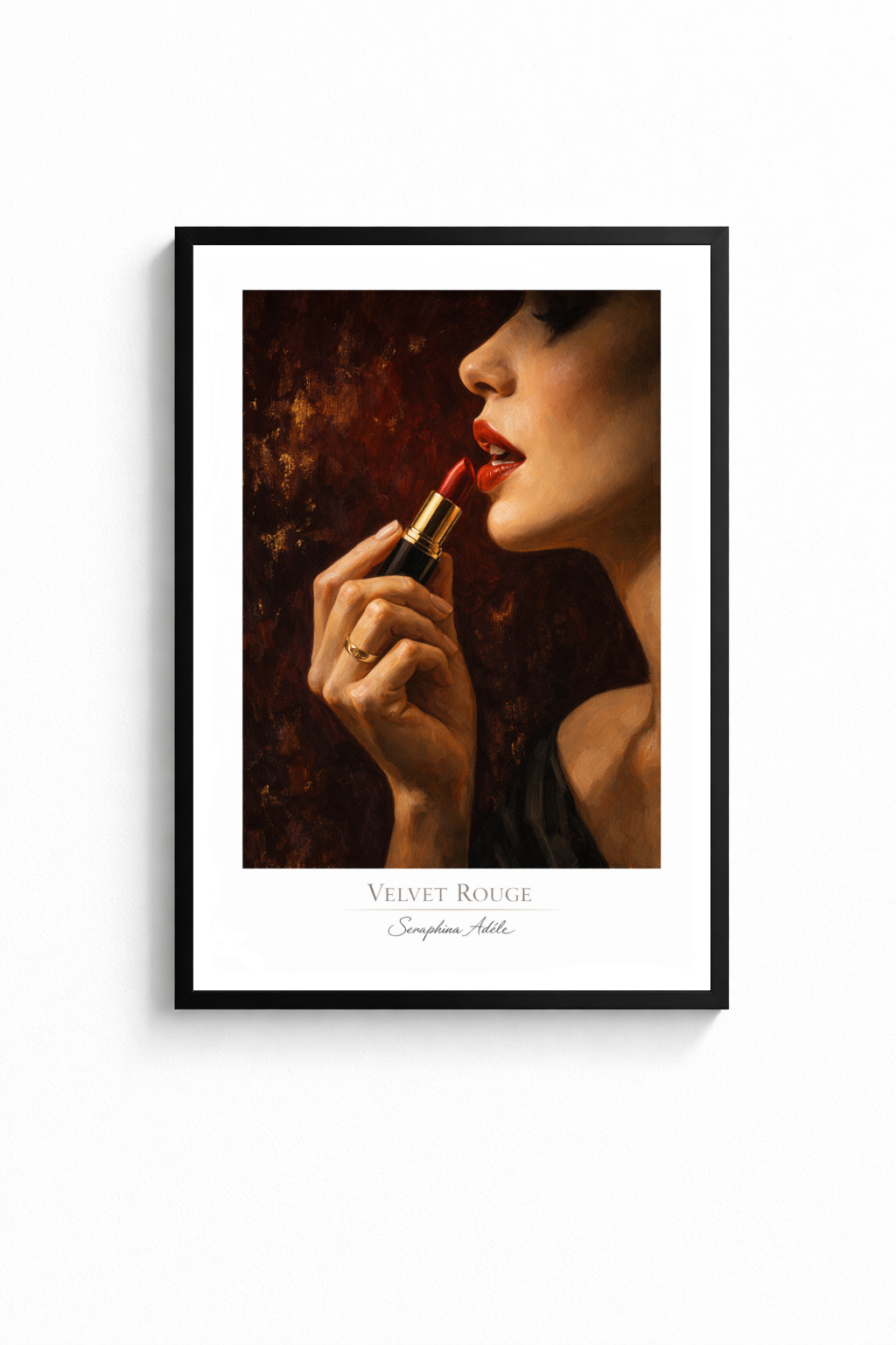 "VELVET ROUGE" POSTER